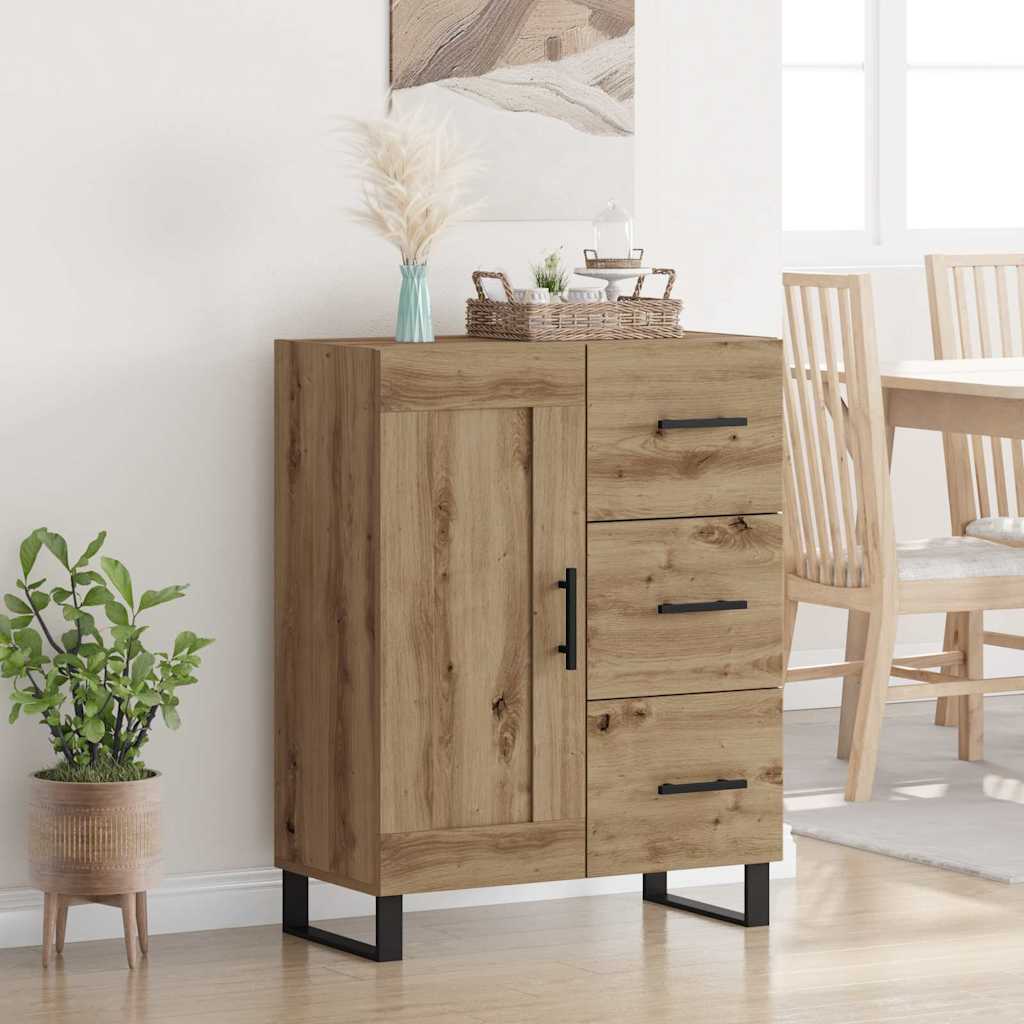 Sideboard with Drawer Artisan Oak 69.5 x 34 x 90 cm