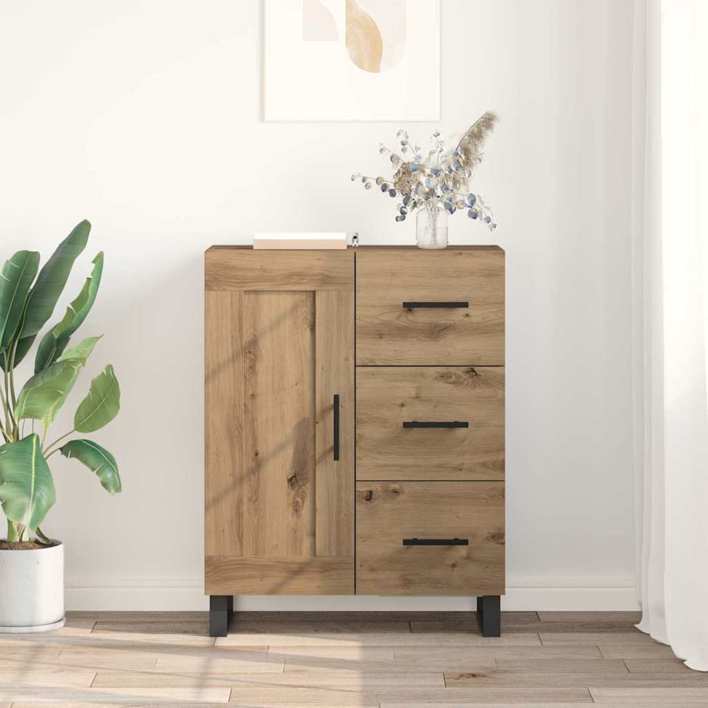 Sideboard with Drawer Artisan Oak 69.5 x 34 x 90 cm