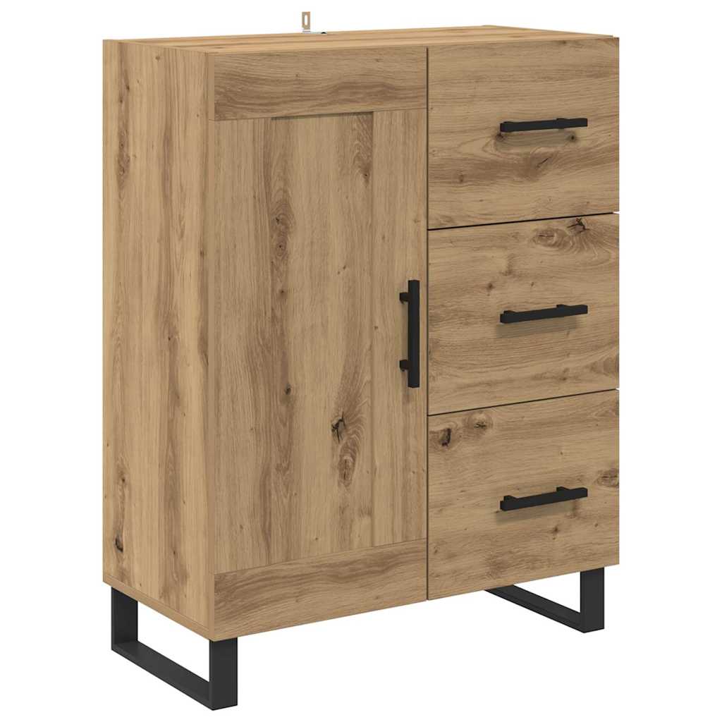 Sideboard with Drawer Artisan Oak 69.5 x 34 x 90 cm