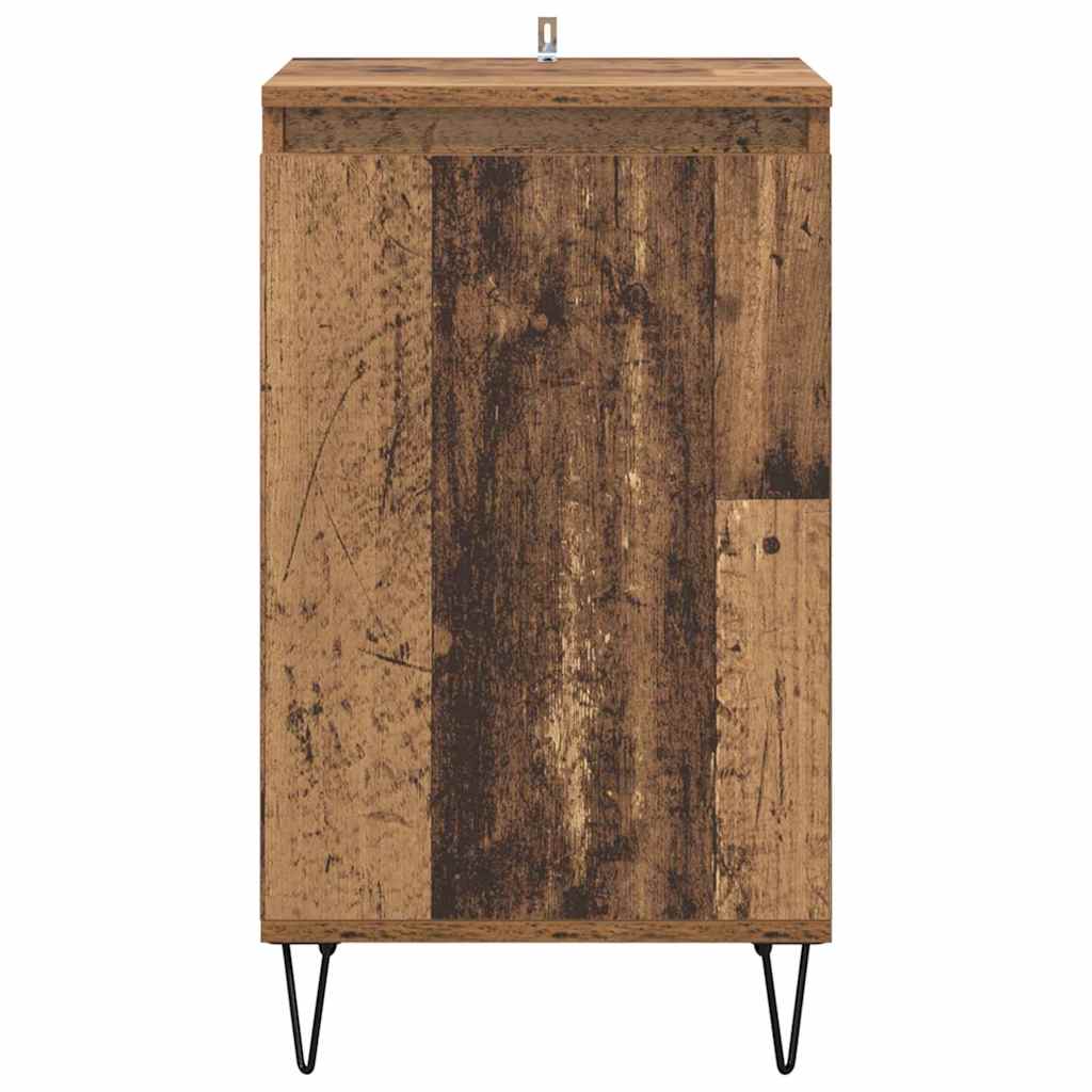 Sideboard Wall-mounted Old Wood 40 x 35 x 70 cm Engineered Wood
