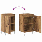 Sideboard Wall-mounted Old Wood 40 x 35 x 70 cm Engineered Wood