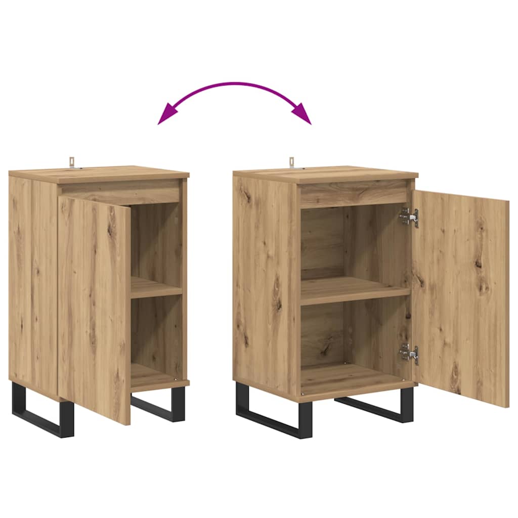 Sideboard Artisan Oak 40 x 35 x 70 cm Engineered Wood