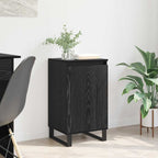 Sideboard Black Oak 40 x 35 x 70 cm Engineered Wood