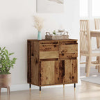 Sideboard Old Wood 60 x 35 x 70 cm Engineered Wood and Iron