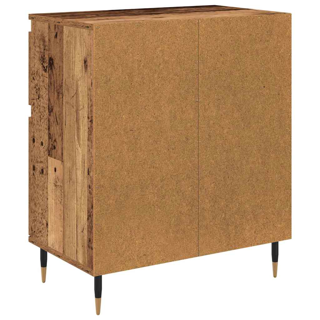 Sideboard Old Wood 60 x 35 x 70 cm Engineered Wood and Iron