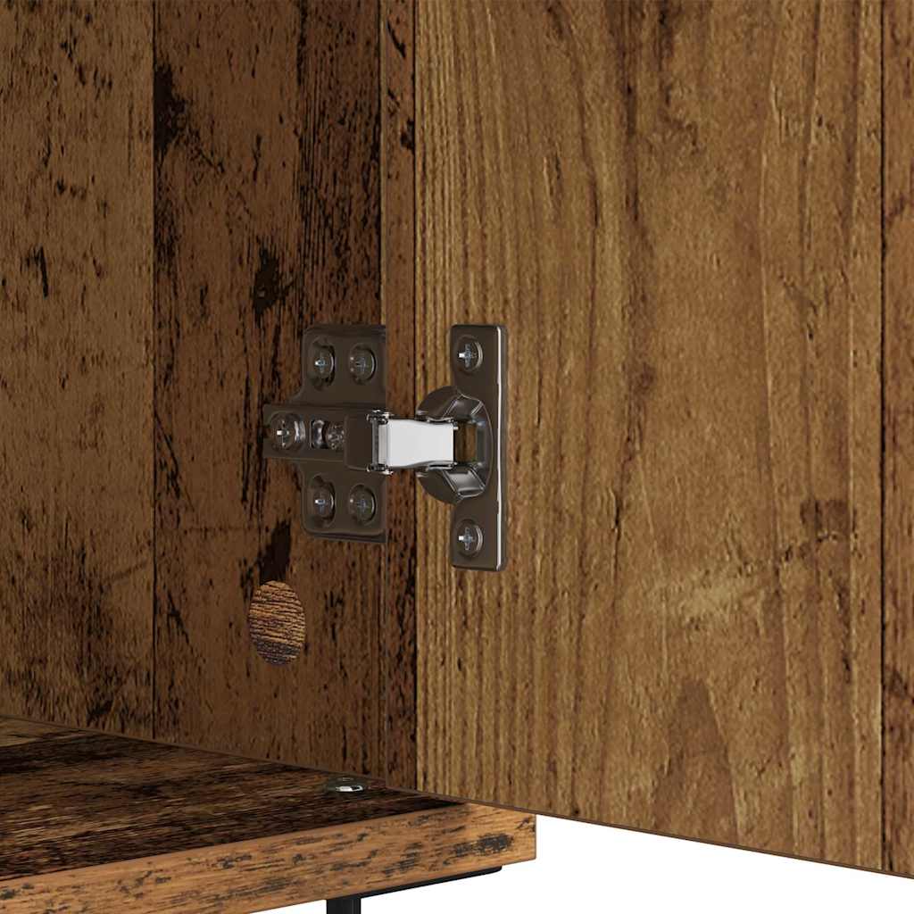 Sideboard Old Wood 60 x 35 x 70 cm Engineered Wood and Iron