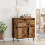 Sideboard Old Wood 60 x 35 x 70 cm Engineered Wood and Iron