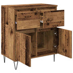 Sideboard Old Wood 60 x 35 x 70 cm Engineered Wood and Iron