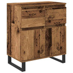 Sideboard Old Wood 60 x 35 x 70 cm Engineered Wood and Iron