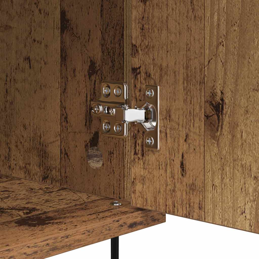 Sideboard with Drawer Old wood 35 x 40 x 70 cm Engineered wood