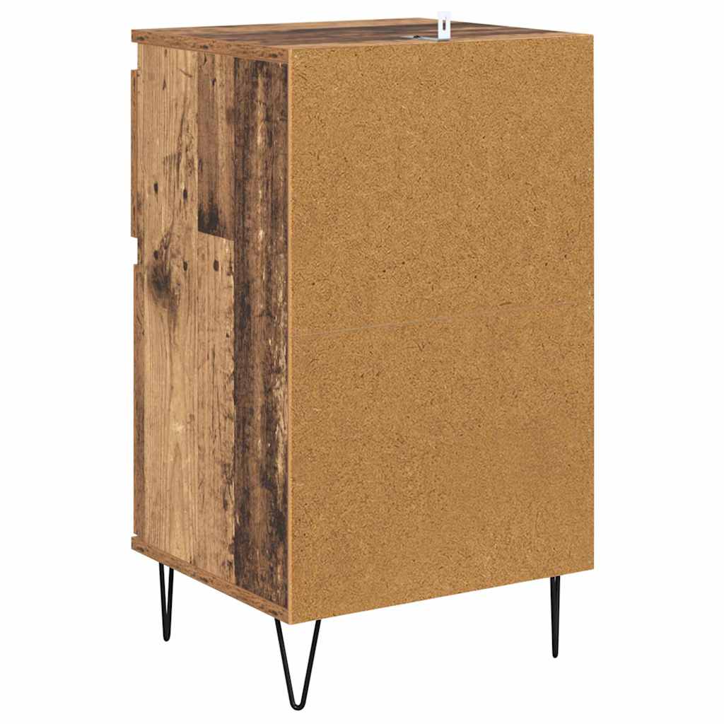 Sideboard with Drawer Old wood 35 x 40 x 70 cm Engineered wood