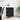 Sideboard with Drawer Black oak 35 x 40 x 70 cm Engineered wood