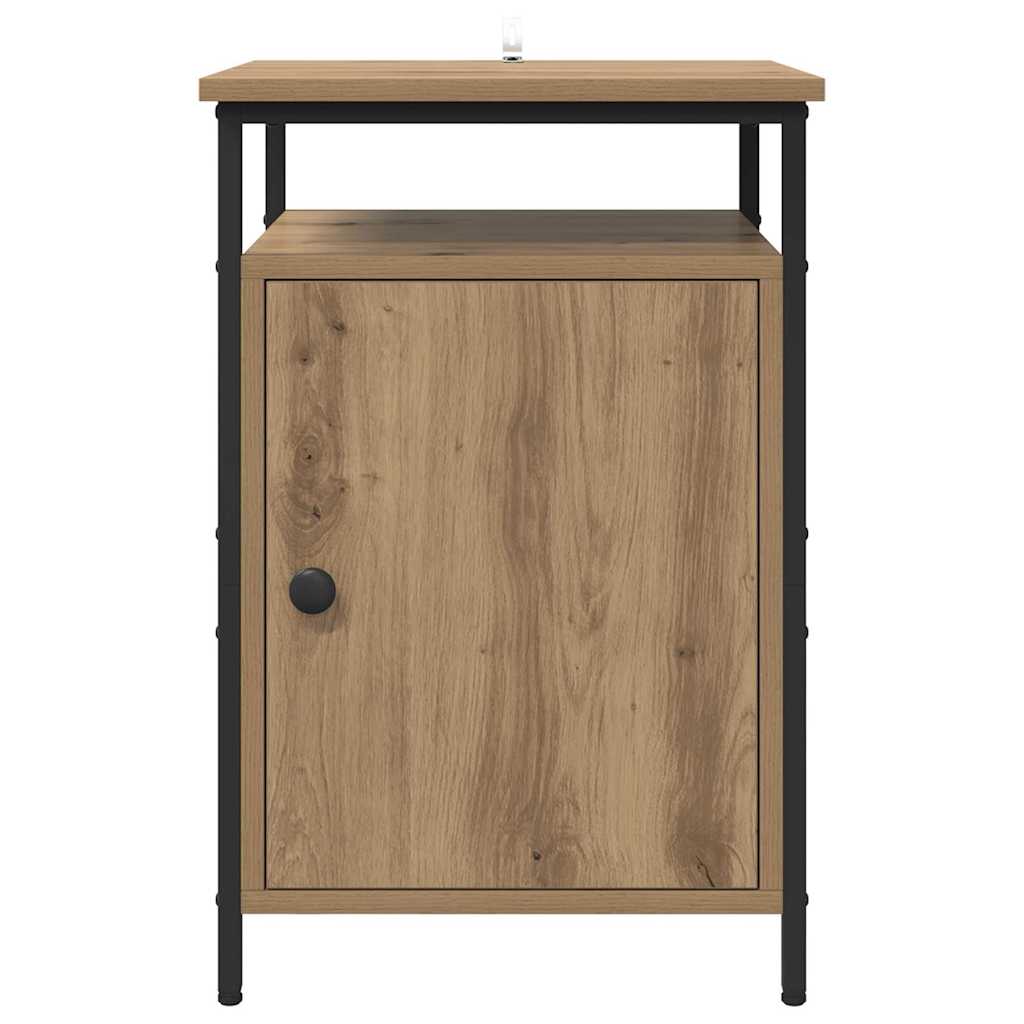 Bedside Cabinet Artisan Oak 40 x 42 x 60cm Engineered Wood