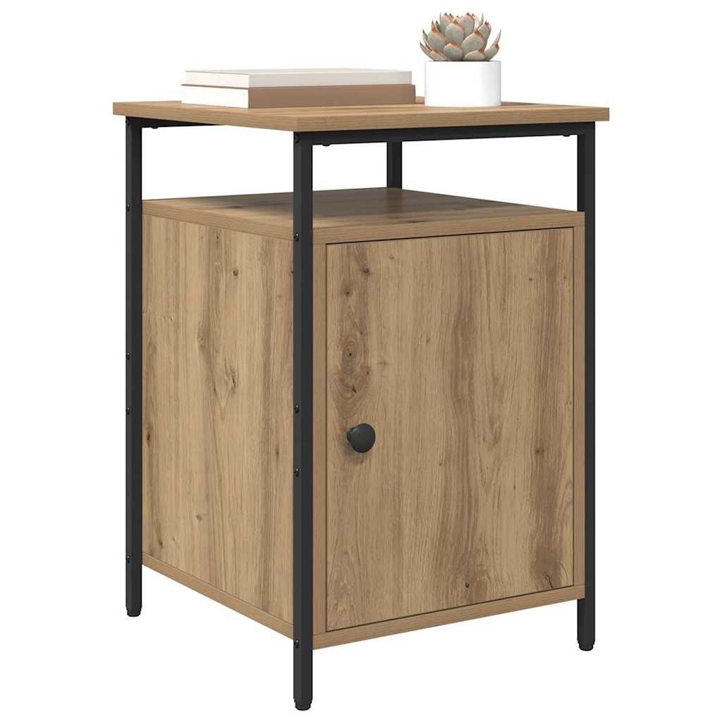 Bedside Cabinet Artisan Oak 40 x 42 x 60cm Engineered Wood