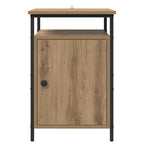 Bedside Cabinet 2 pcs Artisan Oak 40 x 42 x 60cm