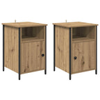 Bedside Cabinet 2 pcs Artisan Oak 40 x 42 x 60 cm