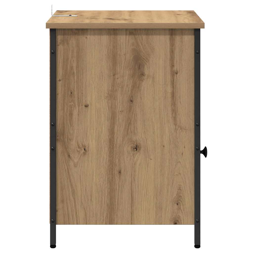 Bedside Cabinet 2 pcs Artisan Oak 40 x 42 x 60 cm