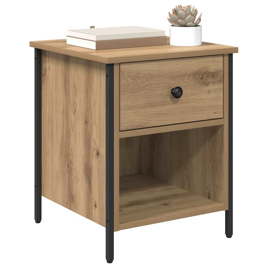 Bedside Cabinet Artisan Oak 40 x 42 x 50 cm Engineered Wood