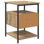 Bedside Cabinet with Drawer 2 pcs Artisan Oak 40 x 42 x 56 cm