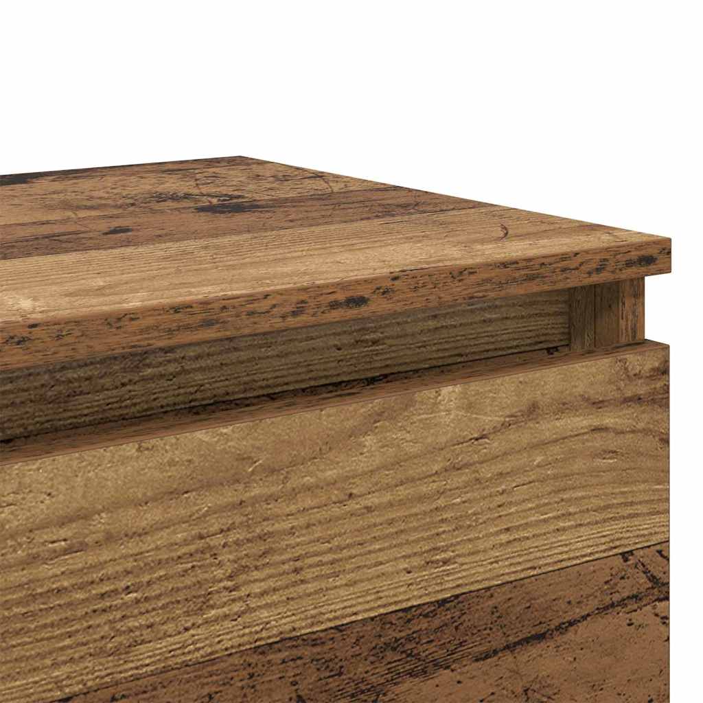 Bedside Cabinet Old Wood 40 x 35 x 50 cm Engineered Wood