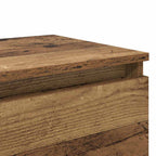 Bedside Cabinet 2 pcs Old Wood 40 x 35 x 50 cm Engineered Wood