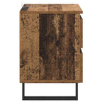 Bedside Cabinet 2 pcs Old Wood 40 x 35 x 50 cm Engineered Wood