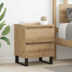 Bedside Cabinet Artisan Oak 40 x 35 x 50 cm Engineered Wood
