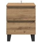 Bedside Cabinet Artisan Oak 40 x 35 x 50 cm Engineered Wood