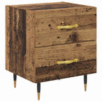 Bedside Cabinet Old Wood 40 x 35 x 47.5 cm Engineered Wood