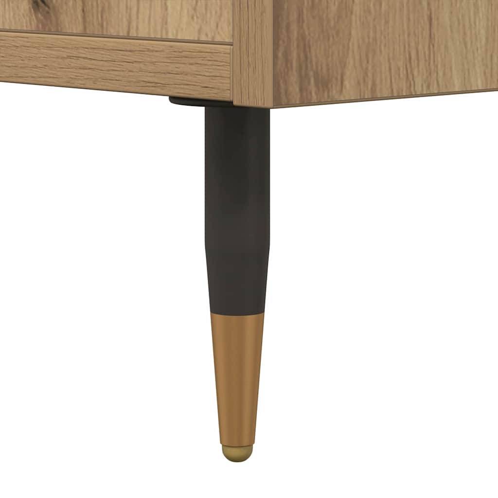 Bedside Cabinet Artisan Oak 40 x 35 x 47.5 cm Engineered Wood