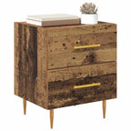 Bedside Cabinet Old Wood 40 x 35 x 47.5 cm Engineered Wood