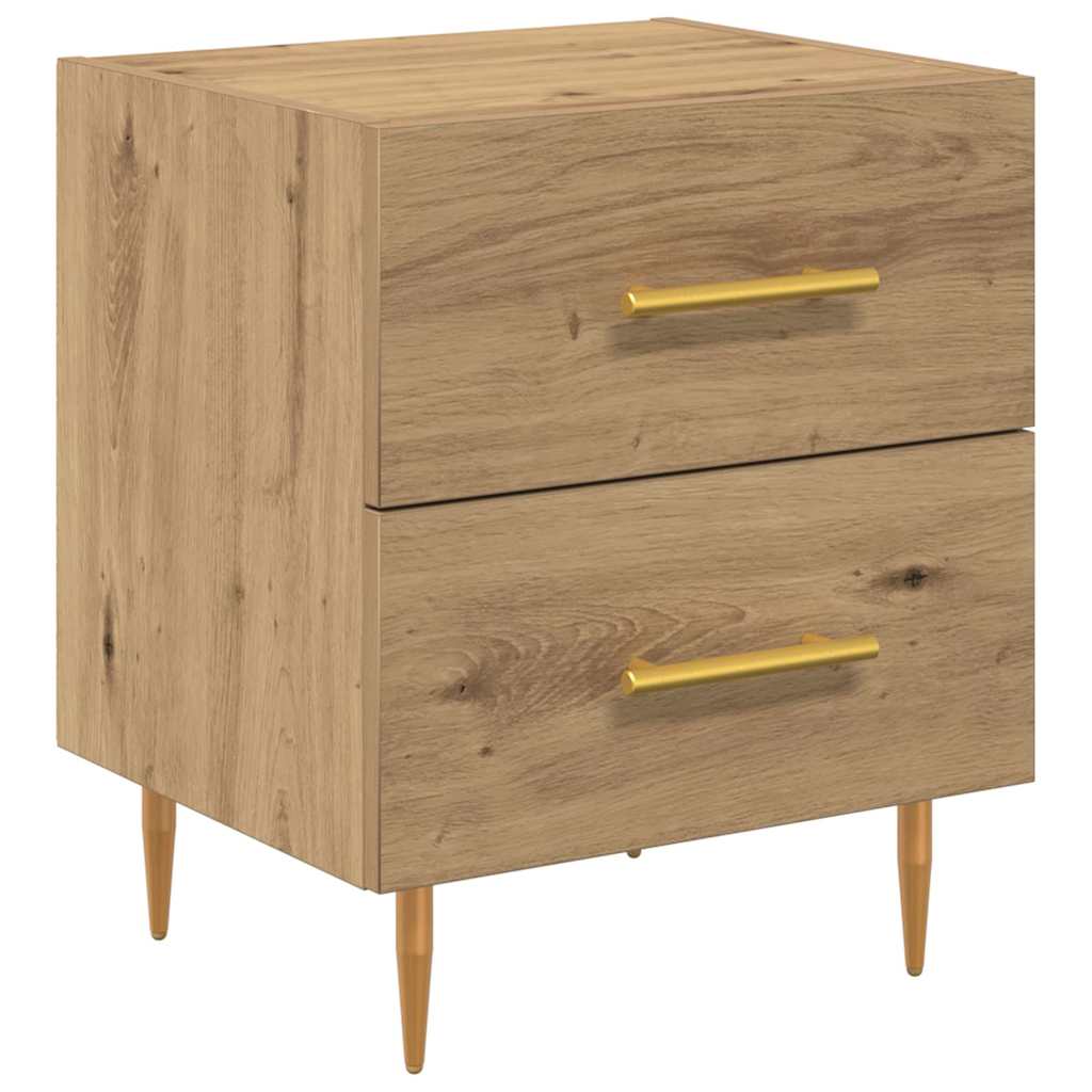 Bedside Cabinet Artisan Oak 40 x 35 x 47.5 cm Engineered Wood