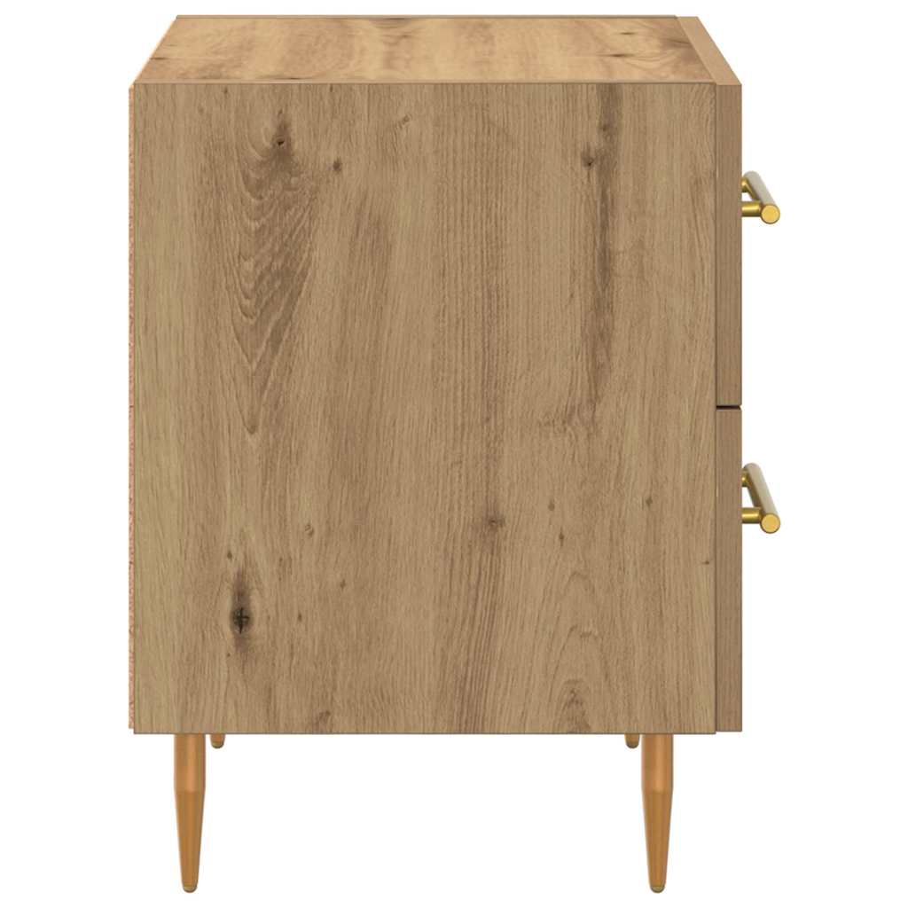 Bedside Cabinet Artisan Oak 40 x 35 x 47.5 cm Engineered Wood