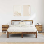 Bedside Cabinet with Drawer 2 pcs Old Wood 40 x 35 x 47.5 cm