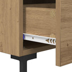 Bedside Cabinet Artisan Oak 40 x 35 x 47.5 cm Engineered Wood
