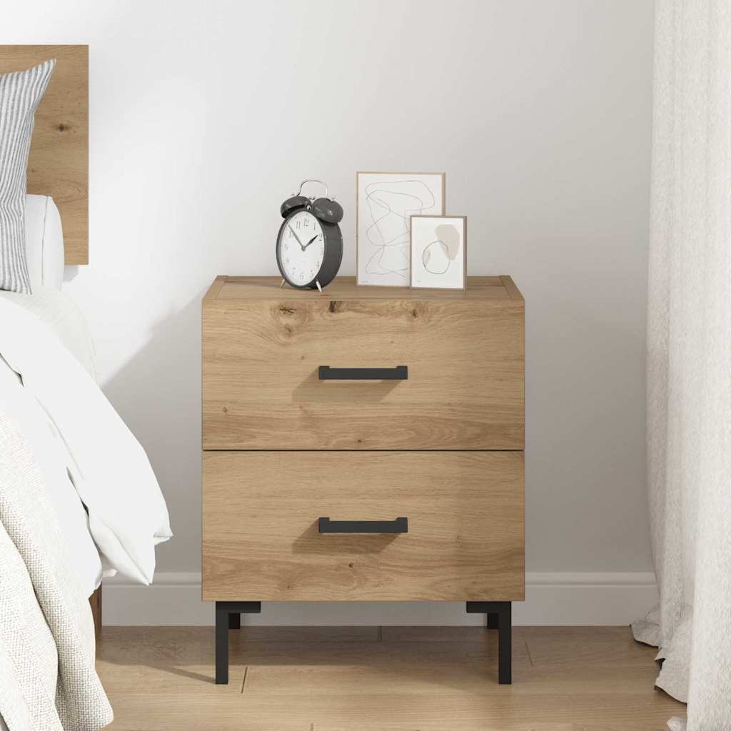 Bedside Cabinet Artisan Oak 40 x 35 x 47.5 cm Engineered Wood