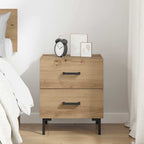 Bedside Cabinet Artisan Oak 40 x 35 x 47.5 cm Engineered Wood