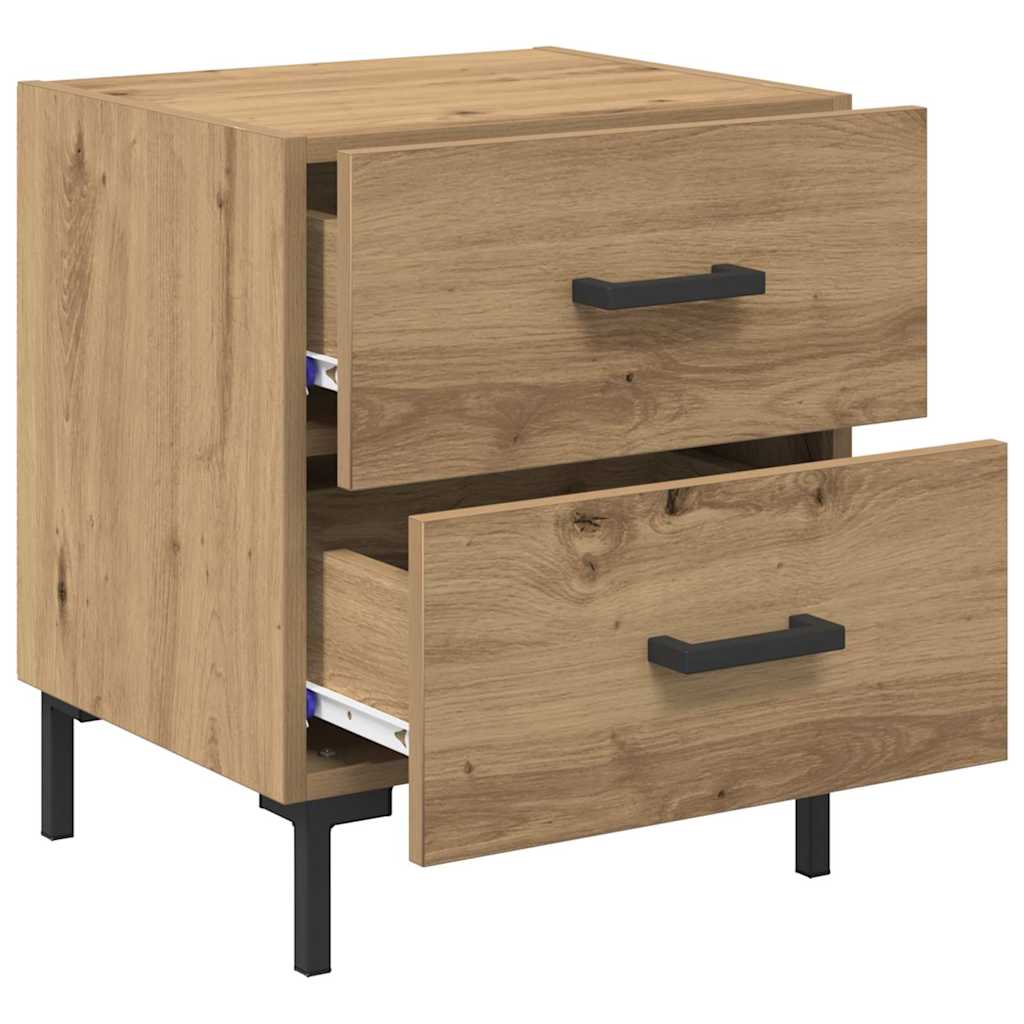 Bedside Cabinet Artisan Oak 40 x 35 x 47.5 cm Engineered Wood