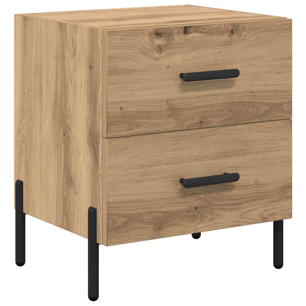 Bedside Cabinet Artisan Oak 40 x 35 x 47.5 cm Engineered Wood