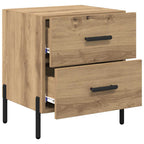 Bedside Cabinet Artisan Oak 40 x 35 x 47.5 cm Engineered Wood