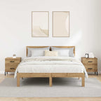 Bedside Cabinet with Drawer 2 pcs Artisan Oak 40 x 35 x 47.5 cm