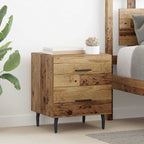 Bedside Cabinet Old Wood 40 x 35 x 47.5 cm Engineered Wood