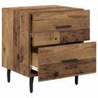 Bedside Cabinet Old Wood 40 x 35 x 47.5 cm Engineered Wood