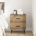 Bedside Cabinet Artisan Oak 40 x 35 x 47.5 cm Engineered Wood