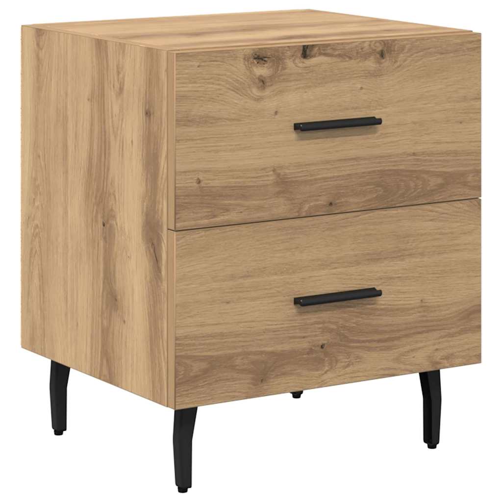 Bedside Cabinet Artisan Oak 40 x 35 x 47.5 cm Engineered Wood