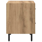 Bedside Cabinet with Drawer 2 pcs Artisan Oak 40 x 35 x 47.5 cm
