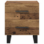 Bedside Cabinet Old Wood 40 x 35 x 47.5 cm Engineered Wood