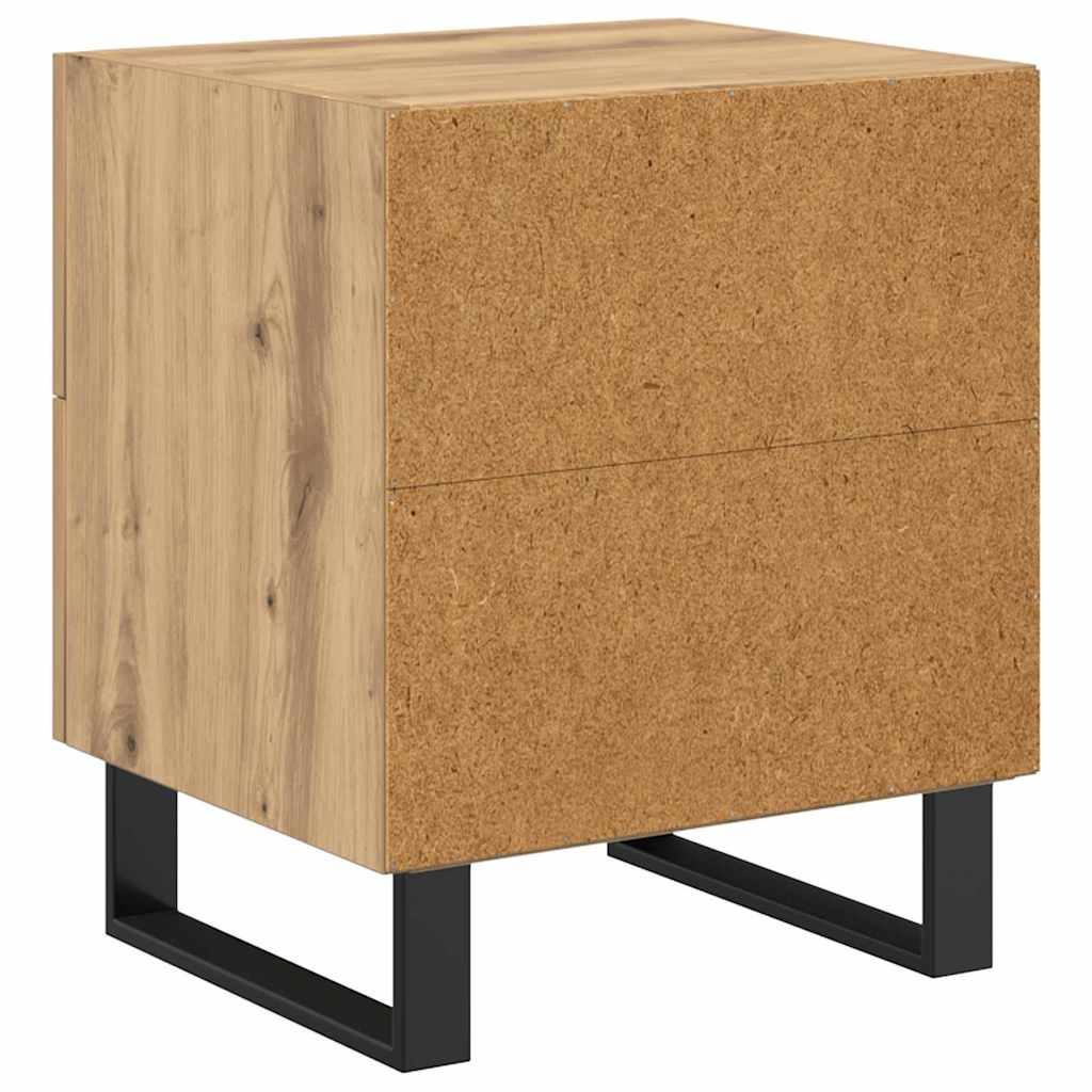 Bedside Cabinet Artisan Oak 40 x 35 x 47.5 cm Engineered Wood