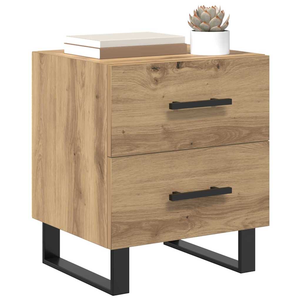 Bedside Cabinet Artisan Oak 40 x 35 x 47.5 cm Engineered Wood