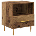 Bedside Table Brown 40 x 35 x 47.5 cm Engineered Wood